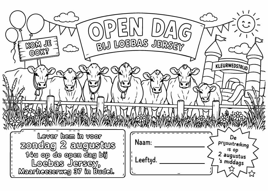 JongVeedag – Kleurplaat 2026
